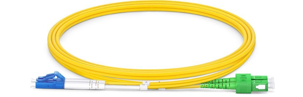 Lc Upc To Sc Apc Duplex Single Mode Os Fiber Patch Cord Price