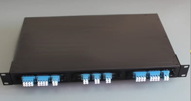CWDM Rack, contain 3pcs LGX Module