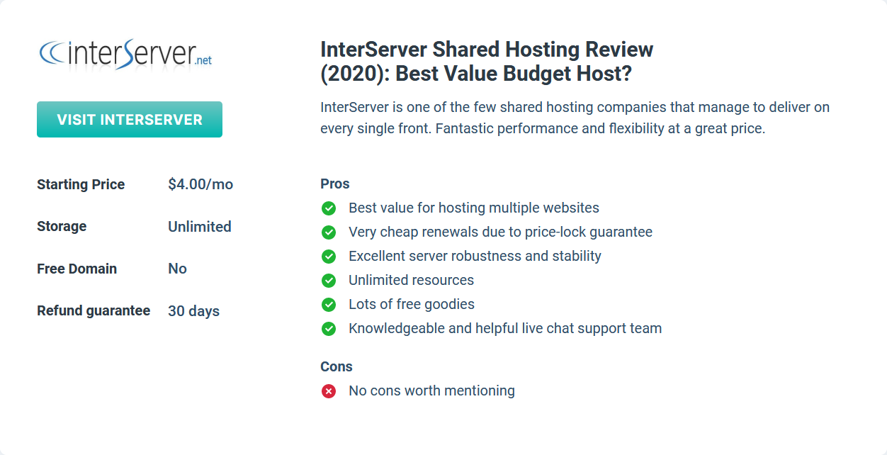 Best web hosting 2020