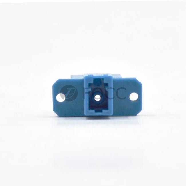 LC-SC Hybrid Simplex Plastic Fiber Optic Adapter Female to Female