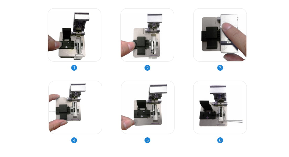 Operation Procedure for Fiber Cleavers