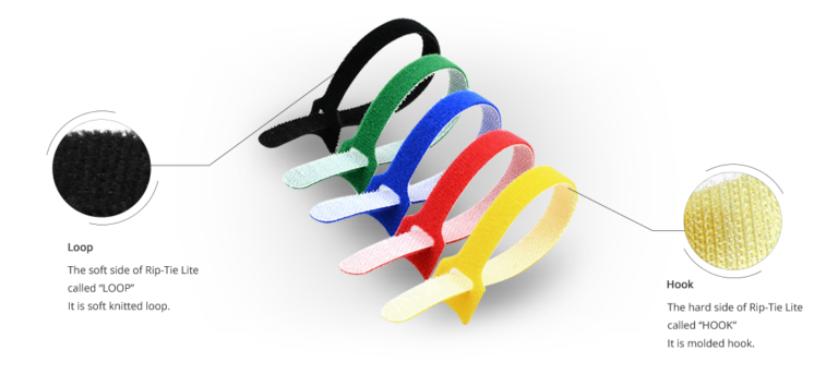 hook and loop Cable Ties