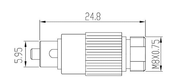 FC/UPC Fiber optic Attenuator Draw