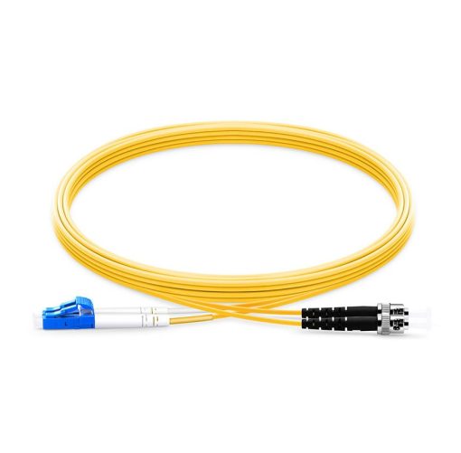 LC To ST UPC Duplex Single Mode OS2 9 125 Fiber Patch Cable