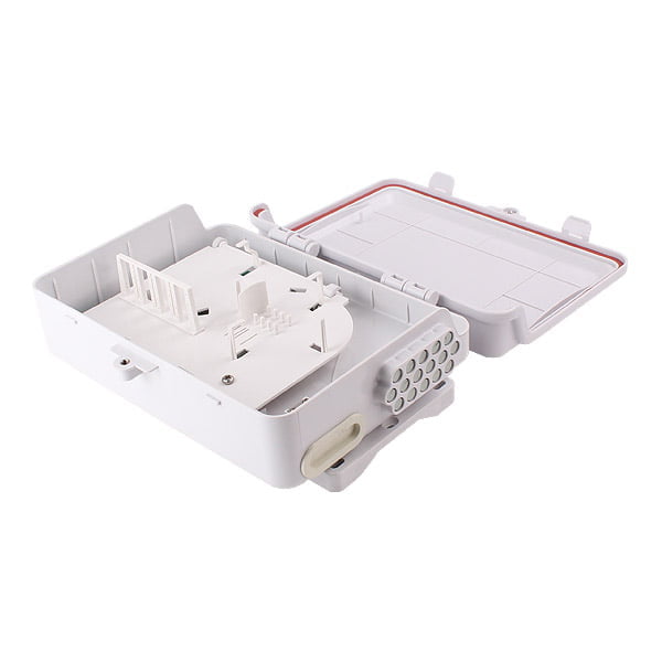 16 port Indoor / Outdoor Wall Mounted Access Termination FTTH Optical Fiber Distribution Box Enclosure