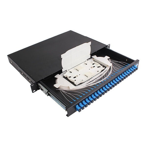 Fiber Optic Patch Panel Termination Box with 0.9mm fiber pigtails