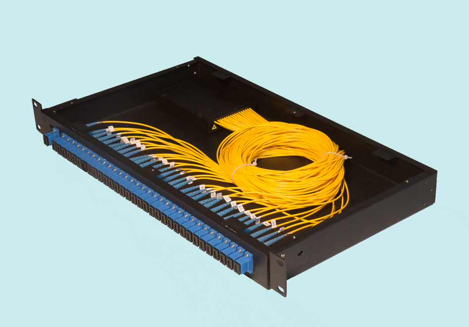 Fiber Optic Patch Panel Termination Box coming with PLC fiber splitter