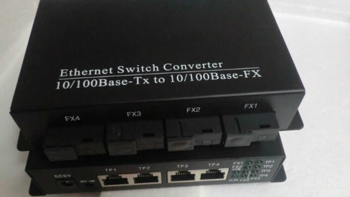 DC5V Gigabit Fiber Ethernet Switch , 2 Port SFP Ethernet Switch