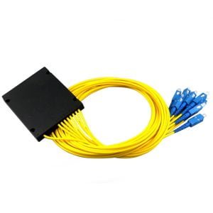 1x8 PLC ABS Optical Fiber Splitter SC UPC